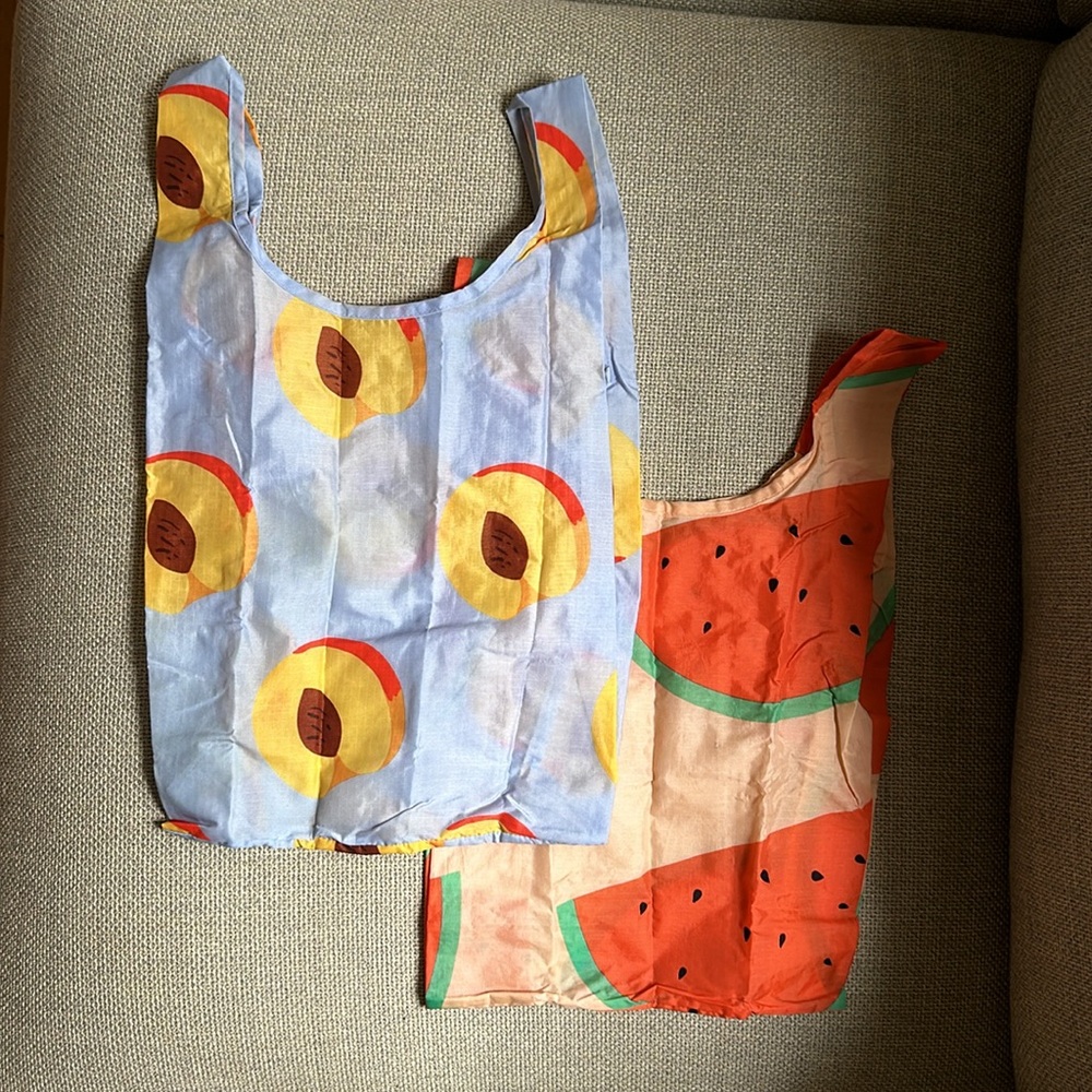 Baby BAGGU set peach and watermelon